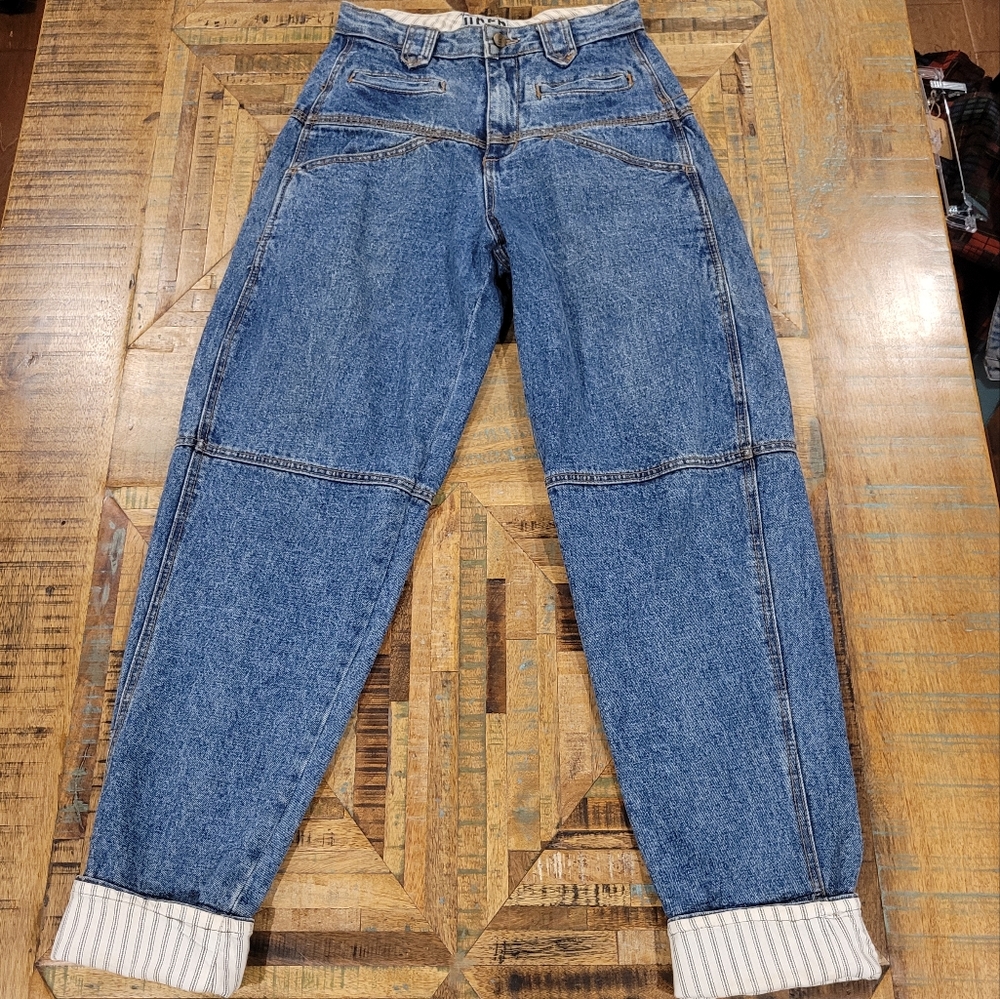 Vintage 80s Get Used jeans by Elie